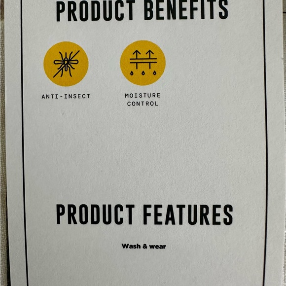 Craghoppers Red and Black Leggings with Insect Shield - Picture 6 of 13